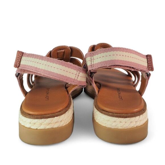 Lucky Brand Emliey Gladiator Strappy Platform Sandals "Antler" Women's 8.5M - Picture 5 of 10